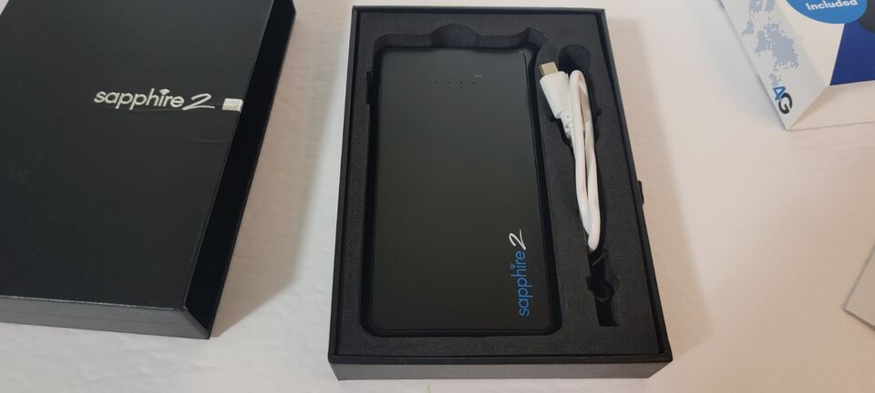 Sapphire 2 Travel Global Mobile Portable WIFI Hotspot Black 4G