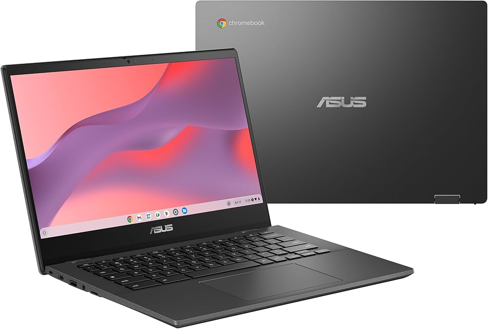 ASUS Chromebook CM14 Laptop – 14", 4GB RAM, 64GB eMMC (Gravity Grey)