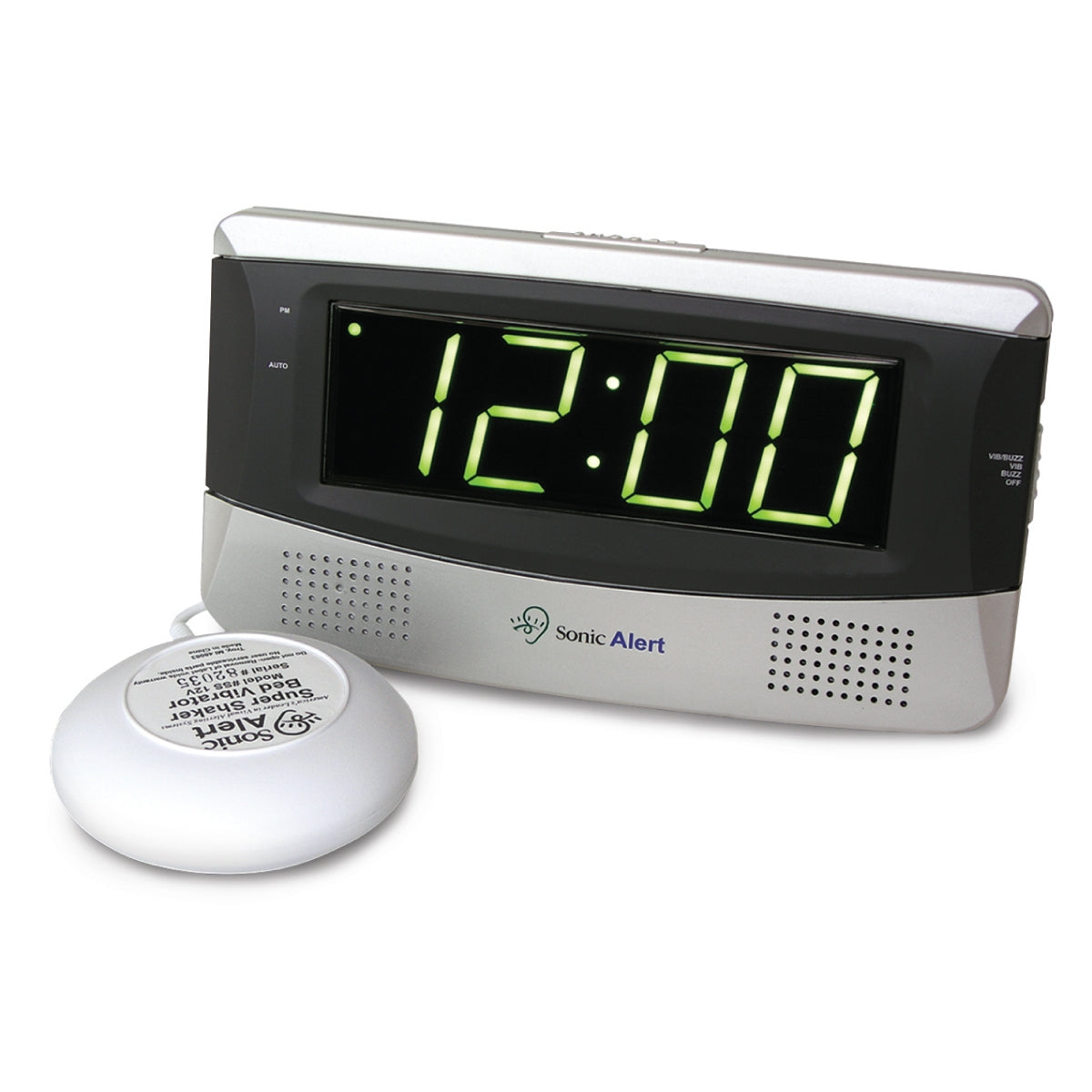 Sonic Boom Alarm Clock - WHITE - Stock4less EU