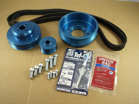 Balmar Pulley Kit f/Yanmar 4JH3-TE, 4JH3-HTE [48-YSP-4JH-D]