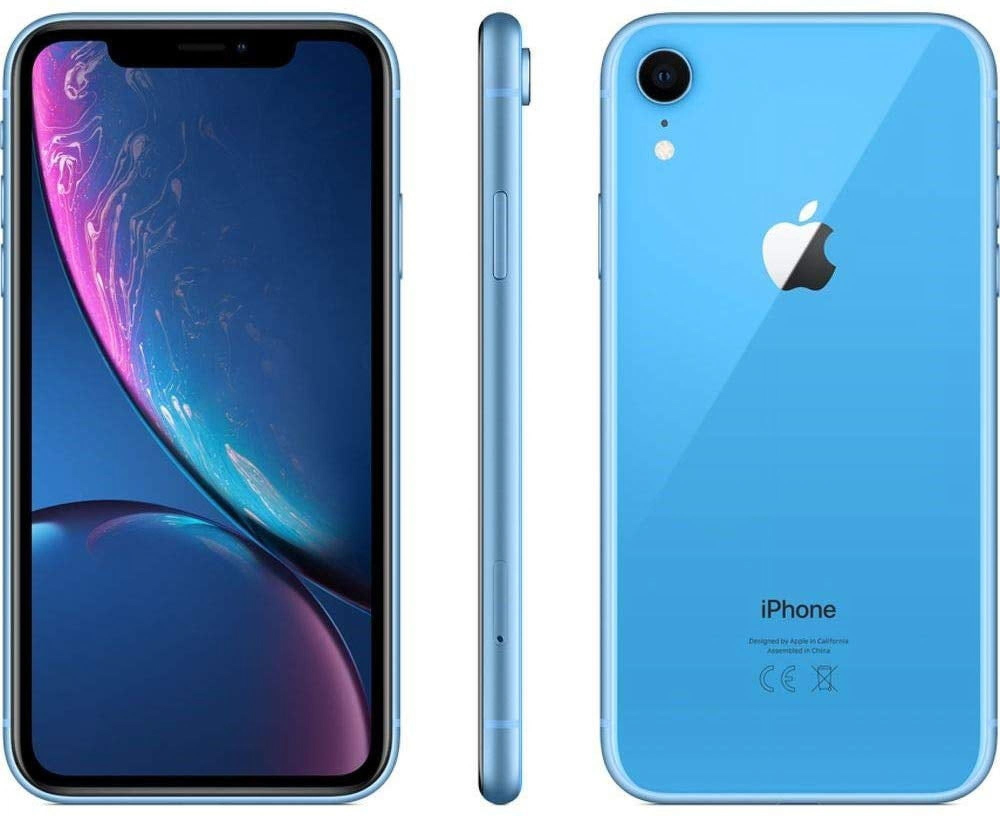 Apple iPhone XR – 64GB Unlocked (Blue)