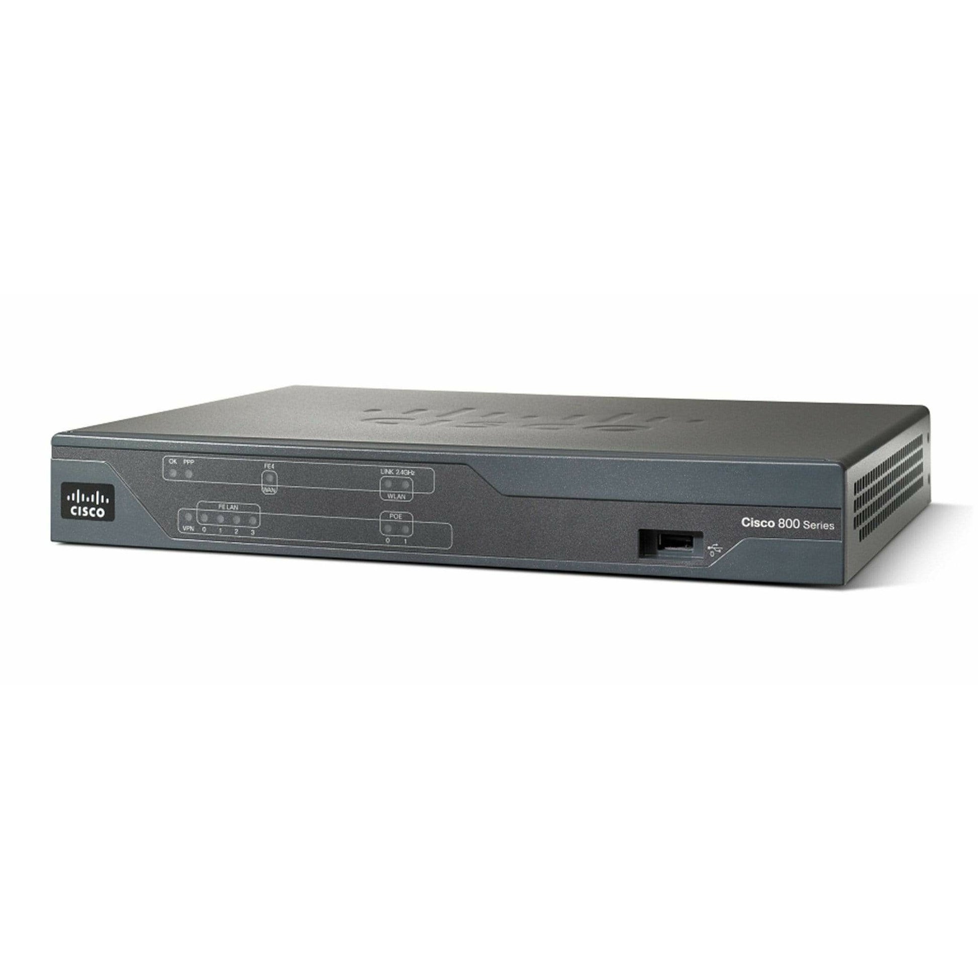 Cisco 881 4-Port 10/100 Wired Router