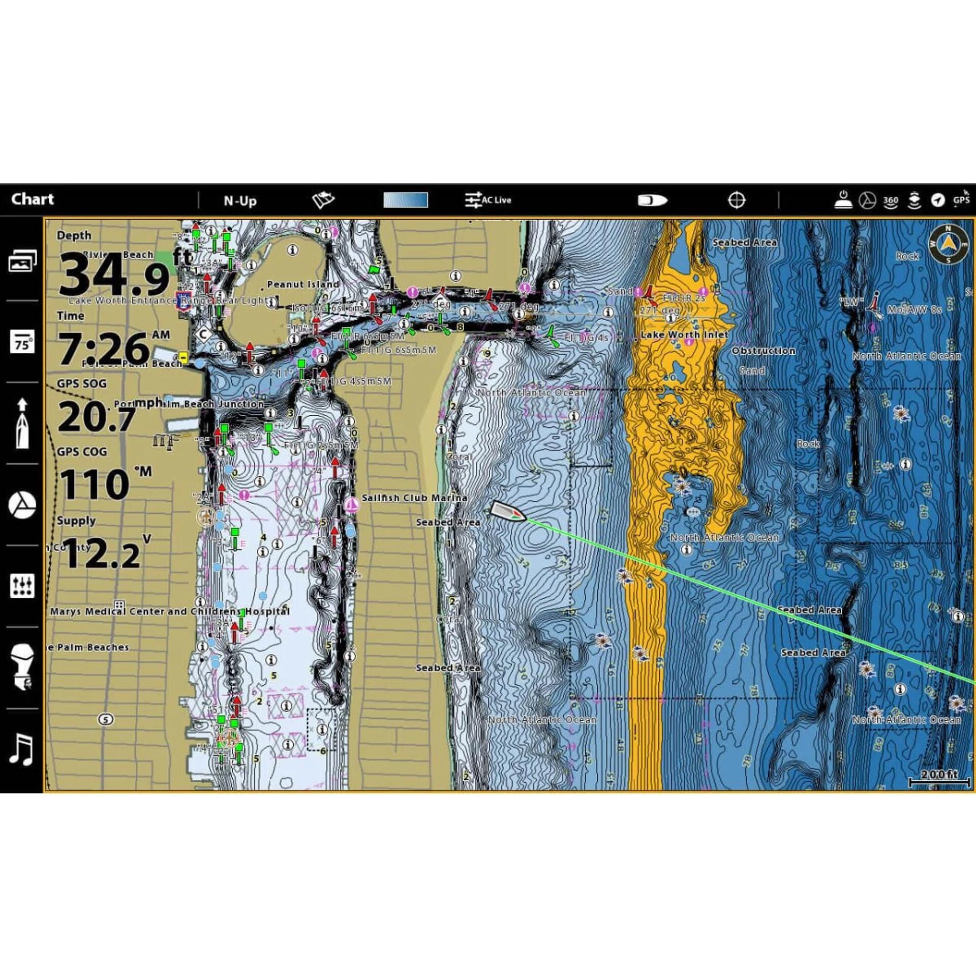 Humminbird CoastMaster US Coastal Chart v1