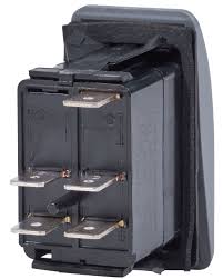 Blue Sea 8287 Water Resistant Contura III Switch - Black