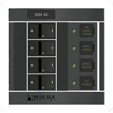 Blue Sea 1210 120V AC 4 Position [1210]