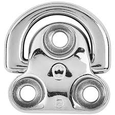 Wichard Double Folding Pad Eye - 10mm Diameter - 25/64" [06566]