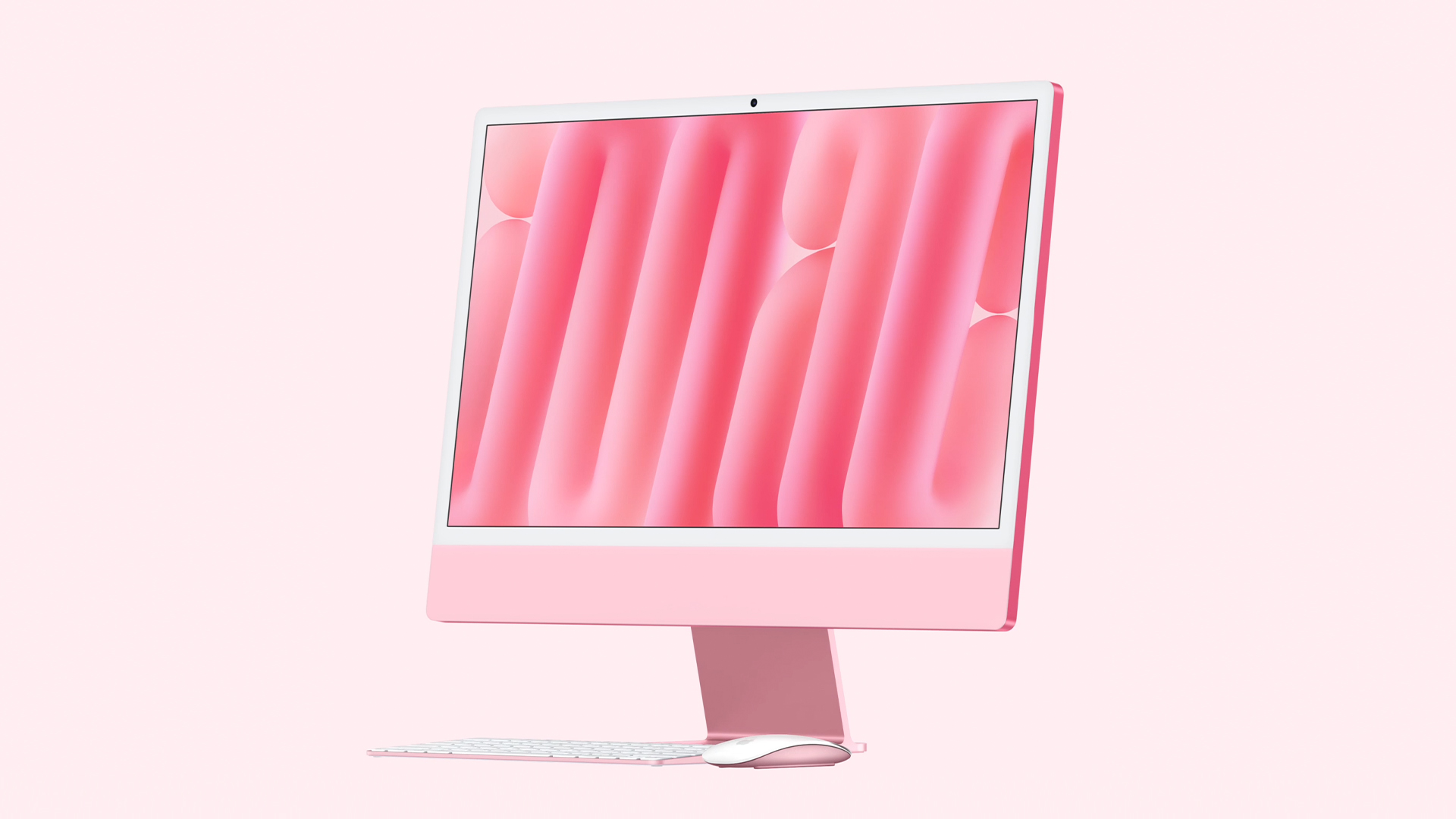 Apple iMac – 24 Inch, M1, 8GB RAM, 256GB SSD (Pink)