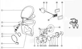 Jabsco 17" Toilettes électriques à eau douce à chasse d'eau de luxe avec couvercle à fermeture douce - 24 V [58040-3024]