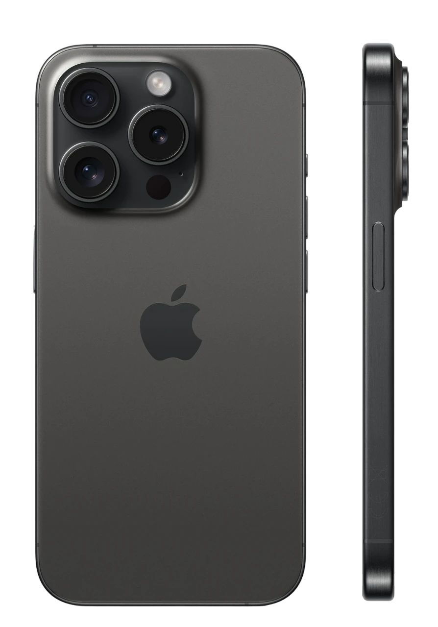 Apple iPhone 15 Pro 128GB Unlocked (Black Titanium)