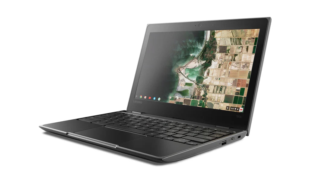 Lenovo 100e Chromebook – 11.6", 1.1GHz, 4GB RAM, 16GB SSD (Black)