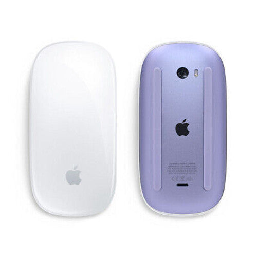 Apple Magic Mouse V2 A1657 White/Silver with Purple Base