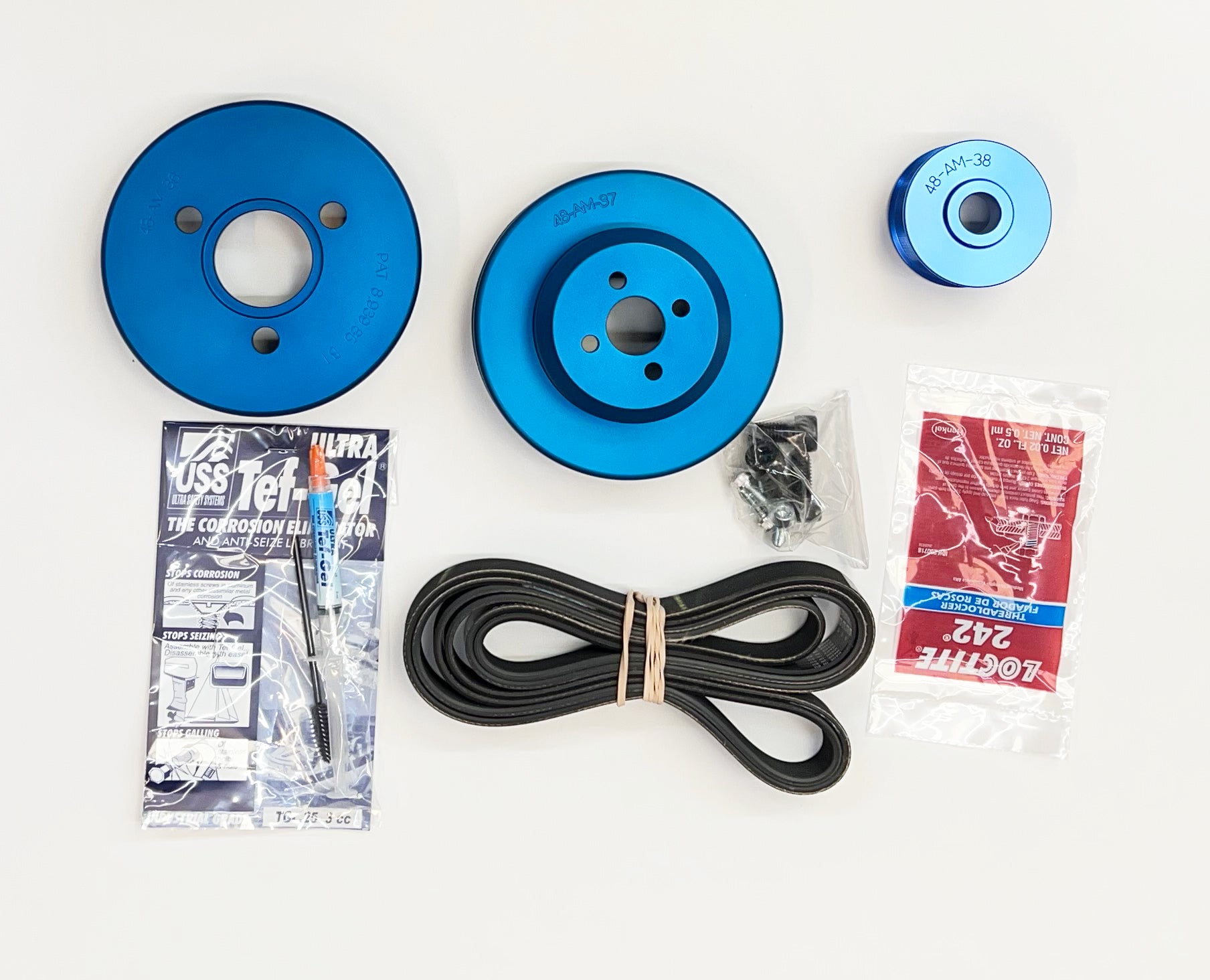 Balmar Pulley Kit f/Yanmar 4JH3-TE, 4JH3-HTE [48-YSP-4JH-D]