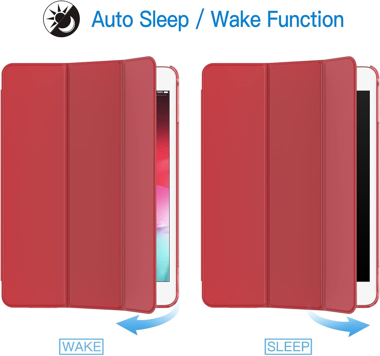 Apple iPad mini Smart Cover for iPad (5th–6th Gen) & iPad Air (1st–2nd Gen) (Red)