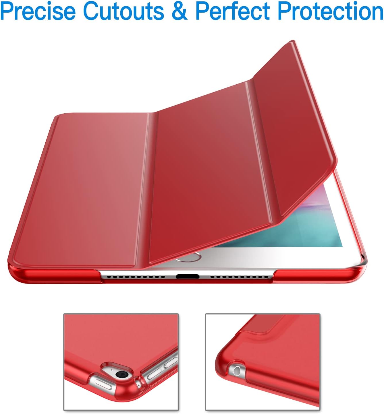 Apple iPad mini Smart Cover for iPad (5th–6th Gen) & iPad Air (1st–2nd Gen) (Red)