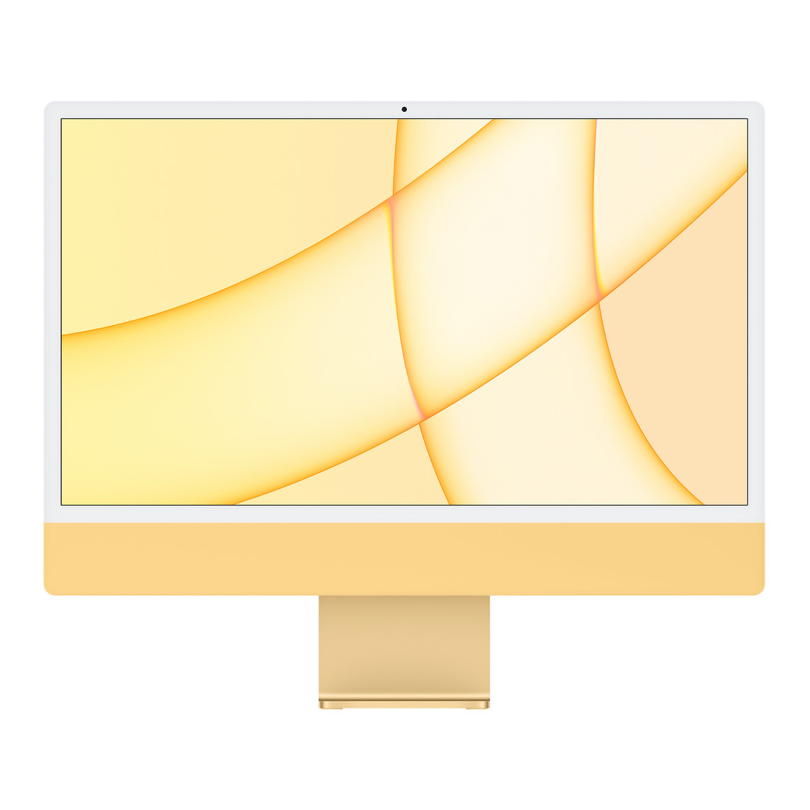 Apple iMac – 24 Inch, M1, 8GB RAM, 256GB SSD (Yellow)