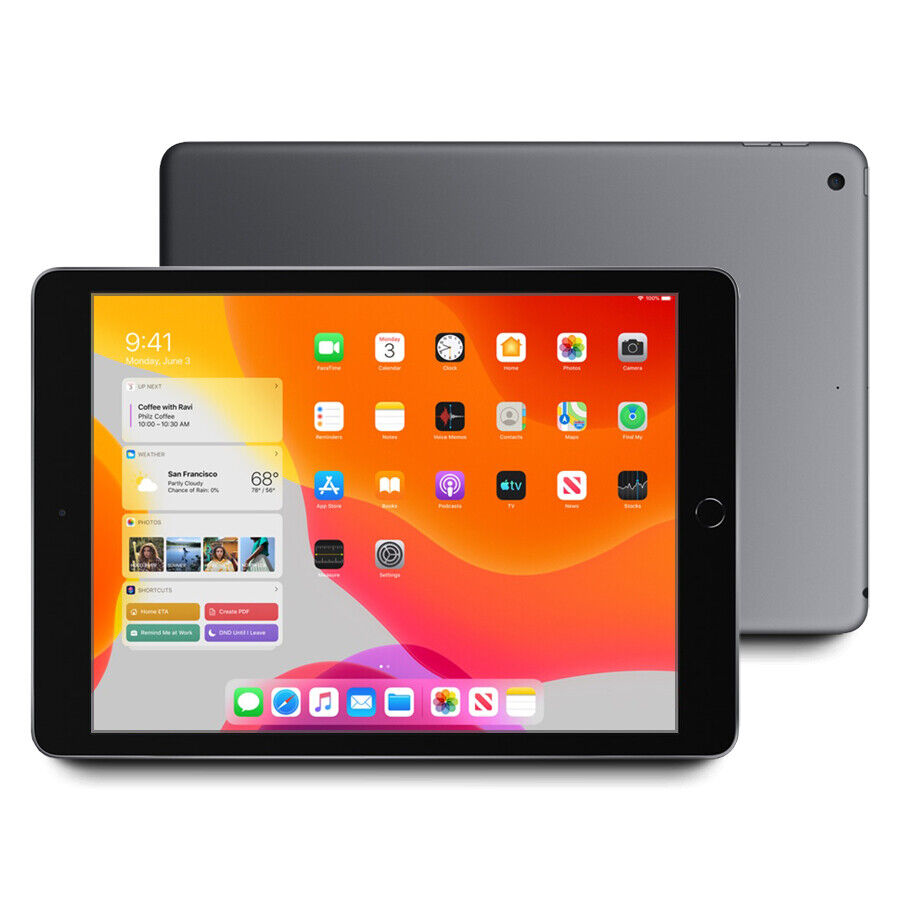Apple iPad 10.2” (7th Gen) + Smart Cover Bundle