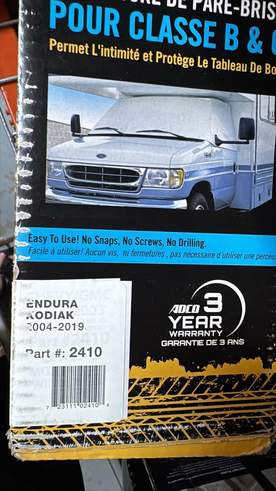 ADCO Class B & Class C Windshield Cover