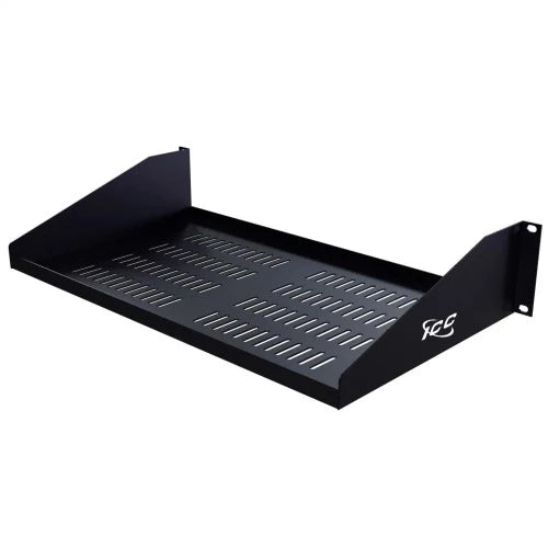 Rack Shelf, 10In Single Vented,2Rms, 2Pk
