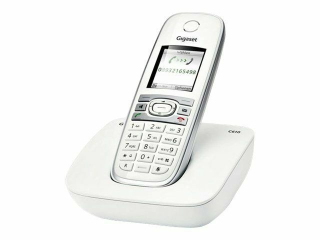 Siemens Gigaset C610A-L410 Cordless Phone and Hands-Free Clip