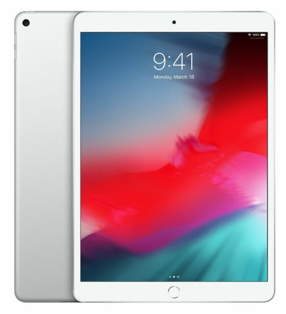 Apple iPad Air 3rd Gen - 10.5", 256GB, Wifi Tablet (Silver)