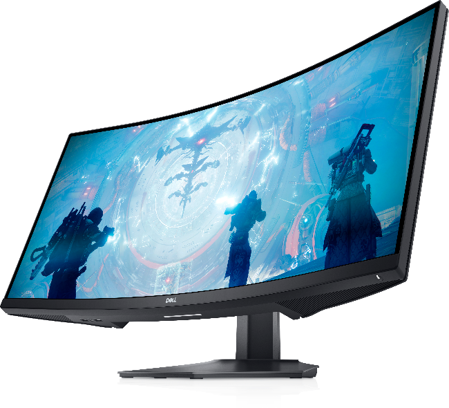 Dell 34 Inch Curved FreeSync WQHD 144 Hz HDR VA Gaming Monitor (Black)