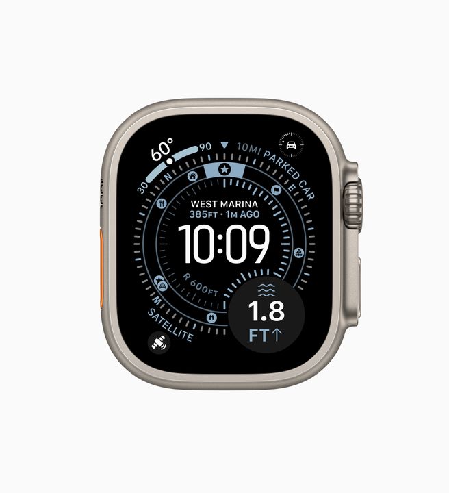Apple Watch Ultra 3 49mm Titanium Cellular - Natural Titanium