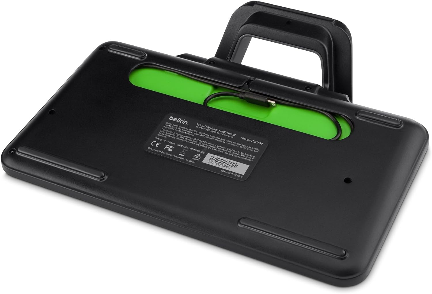 Belkin Wired Keyboard Stand, For Apple iPad (Lightning Connector)