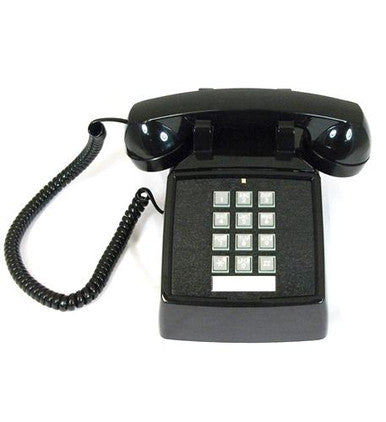 Cortelco 250000-VBA-20M Desk w/ Volume BLACK