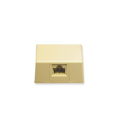 Icc Surface Mount Jack 8P8C Ivory