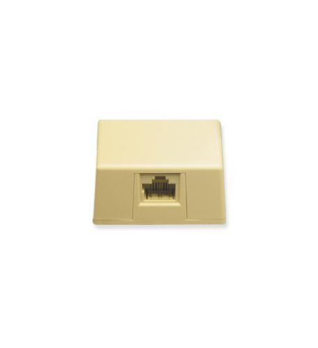 Icc Surface Mount Jack 8P8C Ivory