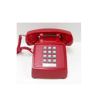 Cortelco 250047-VBA-20MD Desk ValueLine RED