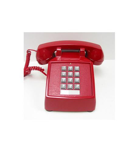 Cortelco 250047-VBA-20MD Desk ValueLine RED