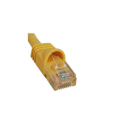 Icc Patch Cord, Cat 6, Molded Boot, 14'  Yl