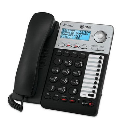 Altavoz Att de 2 líneas con identificador de llamadas/Cw
