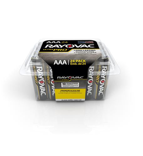 Rayovac Alkaline Reclosable AAA 24 Pack