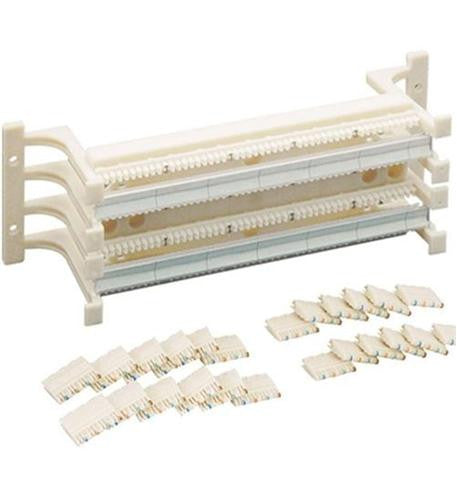 Bloque de cableado Icc 110 con kit de pies, 100 pares, 5E