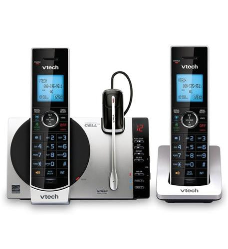 Teléfono inalámbrico de dos auriculares VTech