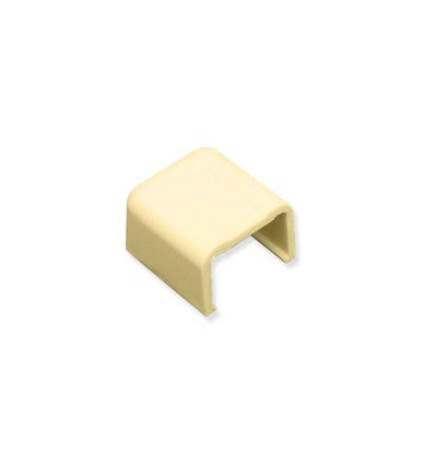 Icc End Cap, 1 1/4In, Ivory, 10Pk