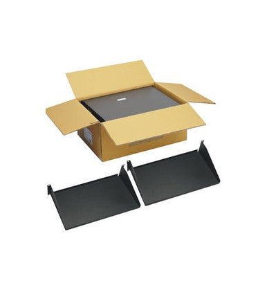 Rack Shelf, 10" Deep, 2 Rms, 2 Pk