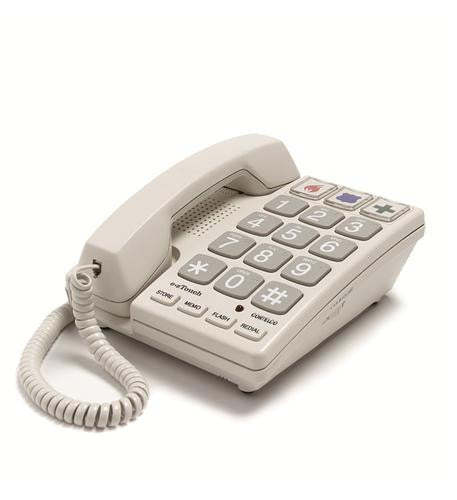 Cortelco 240085-VOE-21F Big Button SAND