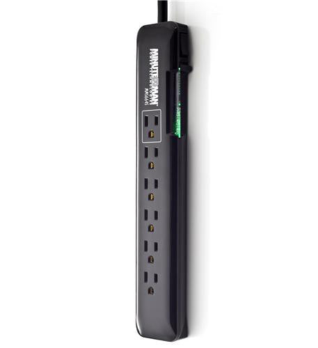 Minuteman UPS Slimline 6 Outlet Surge Strip, 1080J