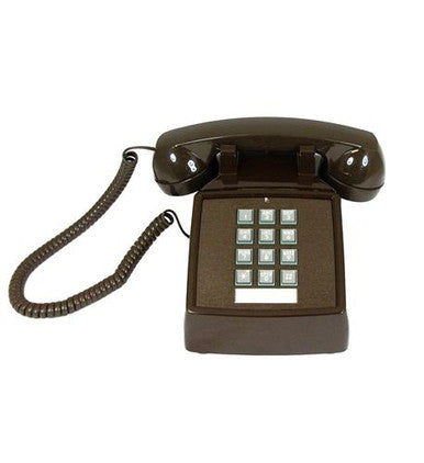 Cortelco 250045-VBA-20M Desk w/ Volume - Brown