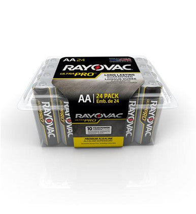 Rayovac Alcalino Recerrable AA Paquete de 24