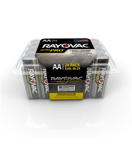 Rayovac Alcalino Recerrable AA Paquete de 24