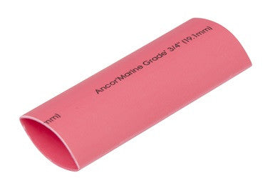 Ancor 3/4" x 48" Red Heat Shrink Tubing