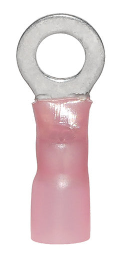 Ancor 8AWG 5/16 Terminal de anillo termorretráctil rojo paquete de 25