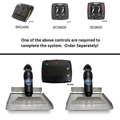 Bennett BOLT1812 Electric Trim Tabs 18X12 Require Control