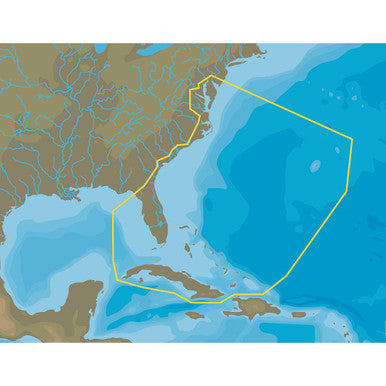 C-MAP M-NA-D063 4D microSD Bahía de Chesapeake - Cuba