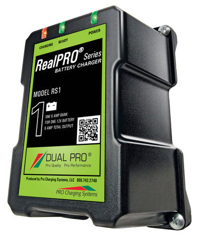 Dual Pro RS1 Battery Charger 1 Bank 6 Amps