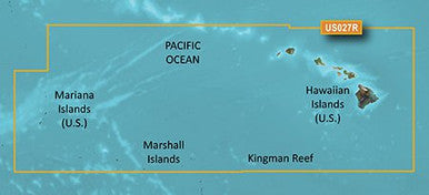 Garmin VUS027R G3 Vision hawaïen est. - Mariana l'est.